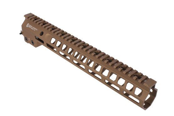 Geissele Super Modular MK14 13in Rail Handguard - M-LOK - Desert Dirt